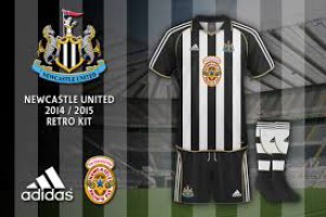 Futbalový Set (Dres+Trenýrky) Newcastle United 2014-15 Domáci